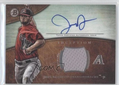 2014 Bowman Inception Auto Relics Green /25 Jake Barrett #AR-JBA Auto - Image 1 of 2