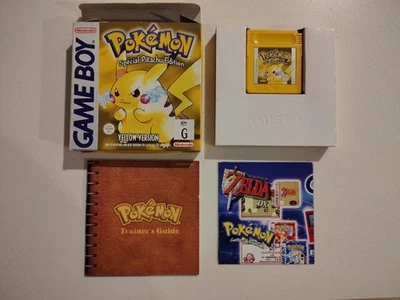 Pokemon Yellow Version Pikachu - Nintendo Gameboy *BOXED/COMPLETE - AUS PAL* - image 1 of 3