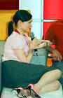 English Singer Sophie Ellis-Bextor During An Interview For Channel- Old Photo 13