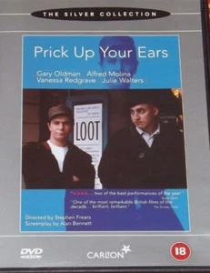 Prick Up Your Ears DVD 80s Film Joe Orton Biopic, Gary Oldman Alfred Molina UK - Picture 1 of 2