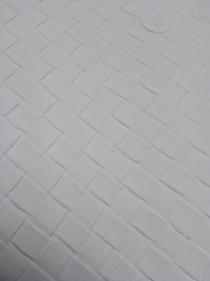 SKAY BIANCO CON DISEGNO INTRECCIATO (visionare foto) SPEZZONE 2 METRI x 1,40 - Immagine 1 di 4