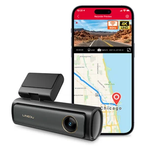 4K+2K 2 Channels Dash Cam 5GHz WiFi GPS Voice Control 24H Parking Mode G-Sensor - Picture 1 of 12
