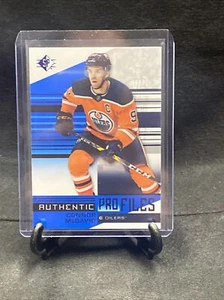 2019-20 SP Authentic Profiles Blue Connor McDavid APCM - Picture 1 of 2