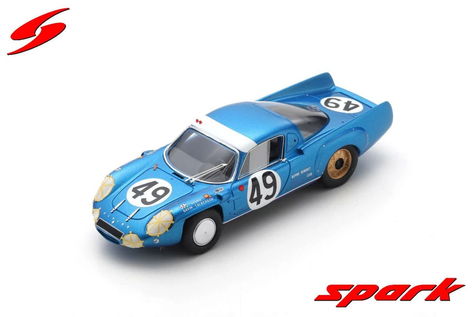 Spark 1/43 Alpine A210 #49 10th 24H Le Mans 1967 S5690 - Immagine 1 di 1