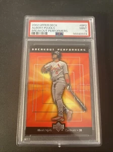 Albert Pujols - 2002 Upper Deck Breakout Performers   PSA 9 - Picture 1 of 3