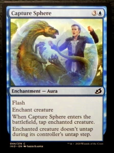 MTG Ikoria Lair of Behemoths 044 Capture Sphere Enchantment Aura COMMON - Picture 1 of 2