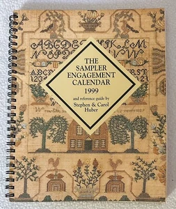 The Sampler Engagement Calendar 1999 & Reference Guide Spiral Binding Book Huber - Imagen 1 de 5