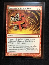 Hidetsugu's Second Rite Saviors of Kamigawa NM+ MTG Magic Card