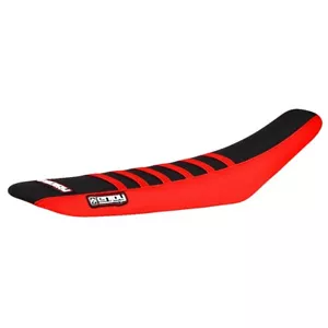 Honda CRF 450 2021-2024 cubierta de asiento por Enjoy MFG rojo negro costillas rojas #233 - Imagen 1 de 5