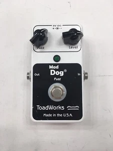 Toadworks Mad Dog Fuzz Distortion Rare Guitar Effect Pedal Made In USA - Picture 1 of 6