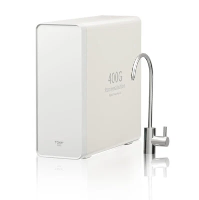 U1 Reverse Osmosis Water Filter, 400 GPD High Flow Under Sink Water Purifier,Tan - Image 1 of 4