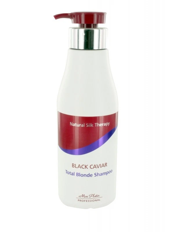 Mon PLATIN Black Caviar Total Blonde Shampoo 500ml Sample