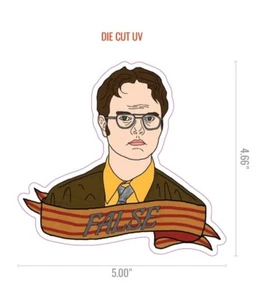 The office "Dwight" stickers UV PROTECTED QUALITY. FOR OUTDOOR USE 5$!! - Picture 1 of 3