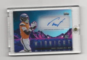 2024 Topps Troy Franklin RC Auto Midnight Card #RHS-TF - Picture 1 of 2