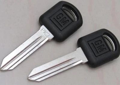 Set of 2 Buick B97 GM LOGO PK3 Transponder Key (13)  Top Quality USA Seller - Image 1 of 4