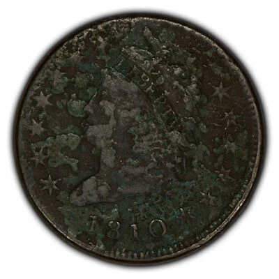 1810 1c Classic Head Large Cent - Sharp Full Date - SKU-Y2283 - Image 1 of 4