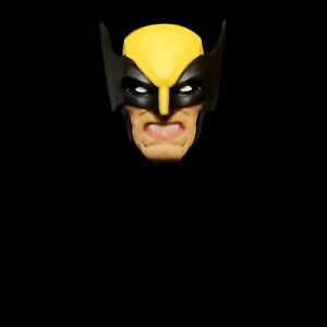 Marvel Legends Yellow Suit Angry Wolverine PAINTED Head cast