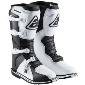 Answer AR1 MX Boots Motocross Off-Road Motorcycle White - Picture 1 of 1