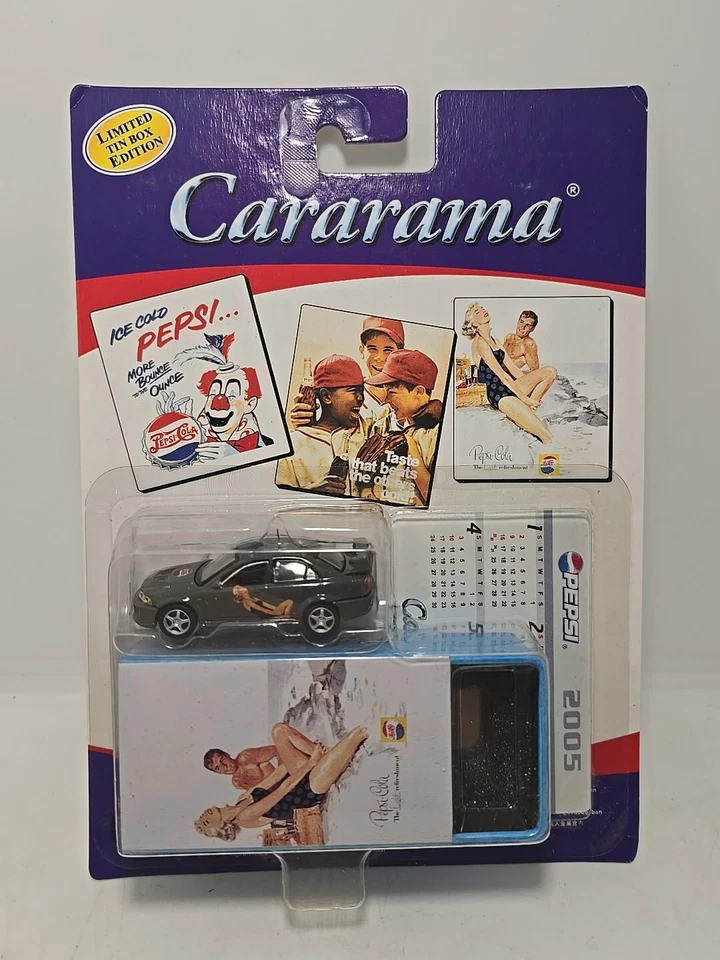 CARARAMA 1/72 PEPSI COLA MITSUBISHI GRIS MODELO PROMOCIONAL ESCALA OO Foto 1 de 2