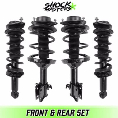 Front & Rear Complete Struts & Coil Springs for 2012-2016 Subaru Impreza 2.0L - Image 1 of 4