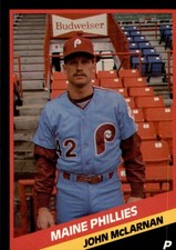 1988 Maine Phillies CMC #6 John McLarnan