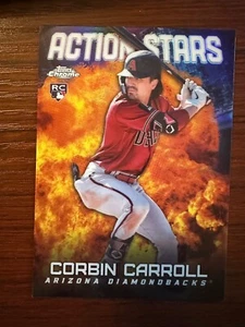 2023 Topps Update Corbin Carrol Action Stars RC #AS-3 Arizona Diamondbacks - Picture 1 of 1