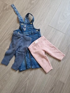 Baby Paket Latzhose und Leggins in Größe 68 - Bild 1 von 7