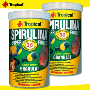 Tropical 2 x 1000 ml Spirulina Super Forte 36% Granulat - Bild 1 von 2