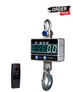 2000KG / 4400LBS 2Ton Digital Crane Scale with Remote, Industrial Heavy Duty Ele - Picture 1 of 7