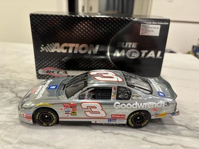 Dale Earnhardt Sr 2001 GM Goodwrench ELITE Metal Series Nascar 1/24 Diecast #3 - Image 1 of 4