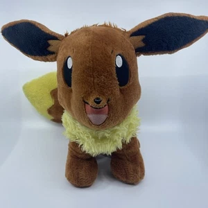 "Eevee Build A Bear BAB Pokemon Peluche Animal 18"" Largo 2017 Usado en Excelente Condición" - Imagen 1 de 8
