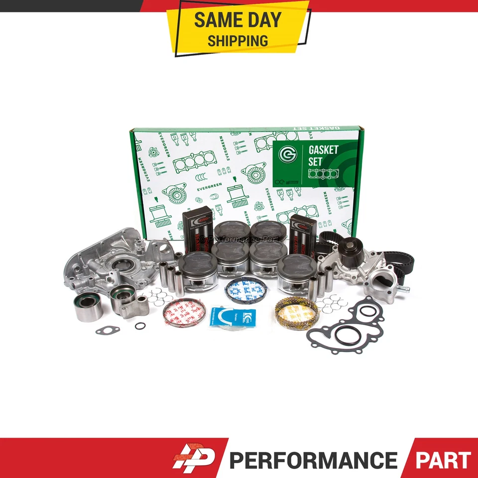 Kit de reconstrucción de motor para 95-04 Toyota 4Runner Tacoma Tundra 3,4 L 5 VZFE Foto 1 de 4