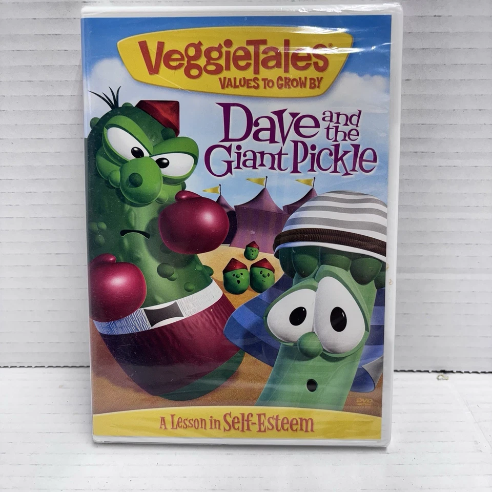 VeggieTales - Dave And The Giant Pickle (DVD, 2007) New NIP Sealed Foto 1 de 1