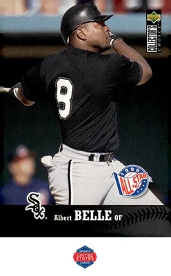 1997 Collector's Choice #76 Albert Belle - Image 1 of 2