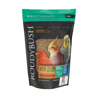 RoudyBush Daily Maintenance Bird Food, Crumbles, 22-Ounce, Multicolor, 222CRDM - Image 1 of 4
