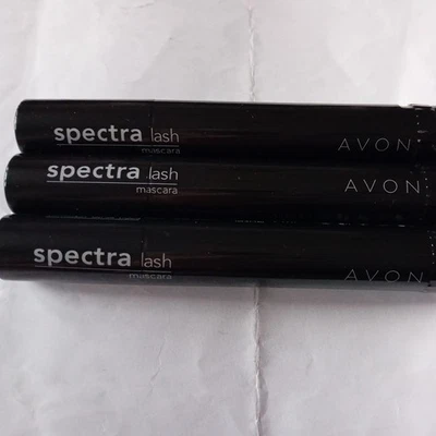 3 x Avon Spectra Lash Mascaras -  Black&Brown Black New & Sealed Discontinued  - Image 1 of 3