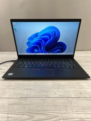 Lenovo Thinkpad X1 Carbon 7th Gen - Core i5-8265U 1.6GHz - 8GB DDR4 - 256GB SSD - Image 1 of 4
