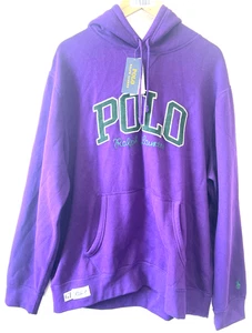 Ralph Lauren, Polo, Hoodie, Purple, Men's UK XL, BNWT - Picture 1 of 5