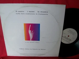 ROBERTO DE SIMONE La zona vesuviana e Giugliano LP 1977 ITALY Annibale Ruccello - Picture 1 of 1