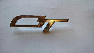 MOTIF BADGE MGB GT boot trunk grille tailgate AHH9925 emblem chrome - Picture 1 of 5