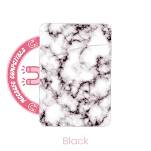 abbyrose Marble MagSafe Porte Carte Poche pour iPhone 12 13 14 15 16 Pro Max - Photo 1 sur 31