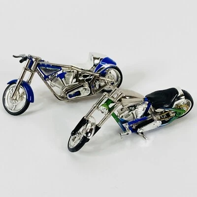 FUNLINE 2004 DIECAST MOTORCYCLES CHOPPERS WCC FREE JESSE JAMES DIABLO II - Image 1 of 4