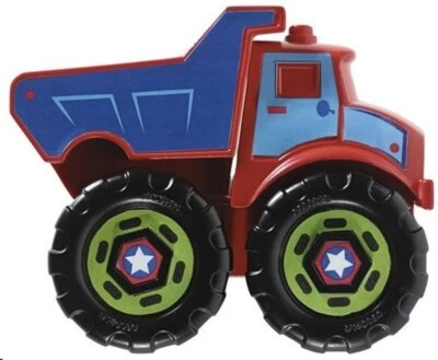 Rompecabezas de construcción 3D para conductor de camión empresa adorno de pastel fiesta de cumpleaños Foto 1 de 4