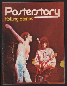 POSTERSTORY 3/1979 ROLLING STONES RIVISTA A POSTER CON FOTO STORIA DISCOGRAFIA - Imagen 1 de 1