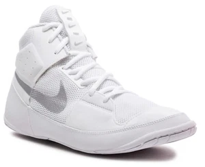 Nike Fury Ringerschuhe ~ NEU ~ Herren Größe 8 oder 14 ~ weiß/silber ~ AO2416-102 - Bild 1 von 8