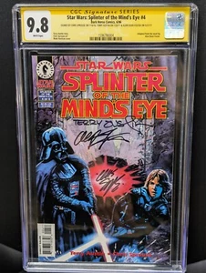 Star Wars Splinter Mind’s Eye #4 CGC 9.8 SS Foster Sprouse Austin signiert - Bild 1 von 2