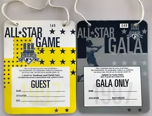 1997 ASG All-Star Game Credential Ticket MLB Pass Cleveland Indians Baseball (2) - Picture 1 of 2