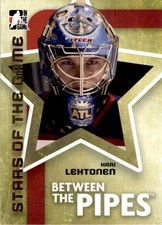 2006-07 In The Game Between The Pipes Kari Lehtonen #67