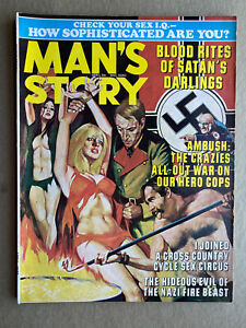"MAN'S STORY" Magazine • 1972 APRIL • V#13 #2 • AMAZING COVER