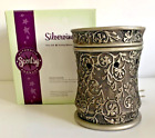 SCENTSY Rare Retired "Silvervine" Silver Pewter Look Full Size Wax Warmer